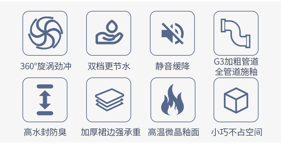 GOHGOH馬桶,一體式陶瓷節水馬桶 防臭靜音虹吸式坐便 K-93